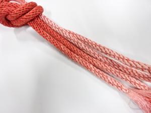 正絹　手組帯締め